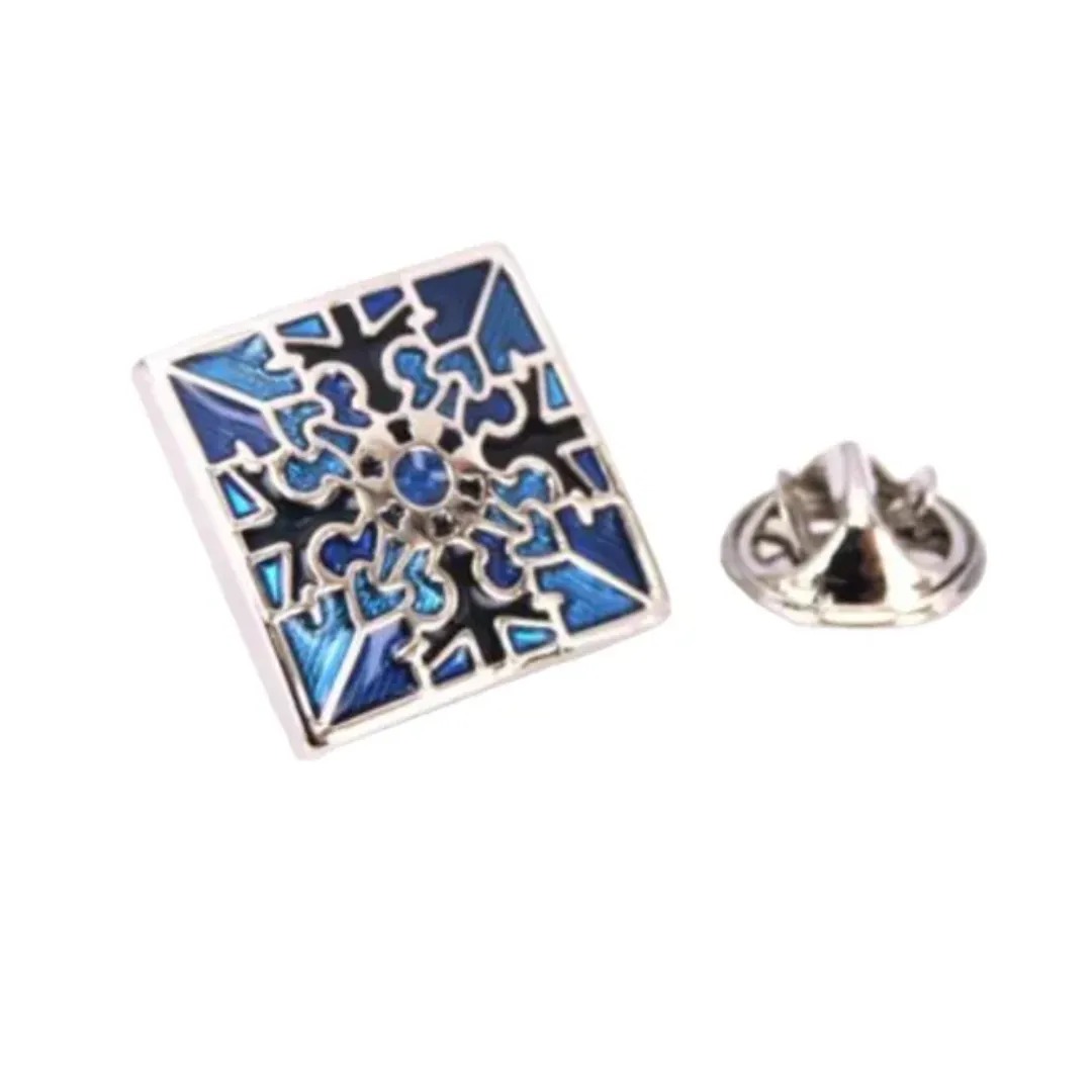 Brošňa do klopy Shell Blue 32215