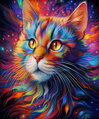 Diamantové maľovanie Mačka D4922