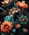 Malovanie podľa čísel Kvety M40976