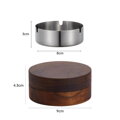 Popolník Walnut 8343
