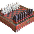 Šachy Terracottova armáda 26x26cm