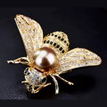 Brošňa Včela s perlou 30045