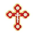 Brošňa do chlopne Kríž 3180