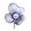 Brošňa Kvet s perlou 3866