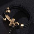 Kožený náramok Anchor 3114