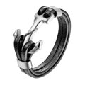 Kožený náramok Anchor 3528