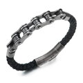 Kožený náramok Chain 31507-45