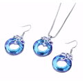 Prívesok Blue circle 3522-32