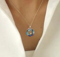 Prívesok Blue circle 3522-32