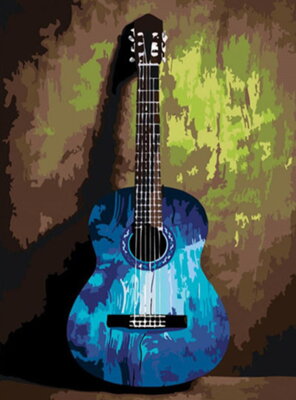 Malovanie podľa čísel Gitara M1885