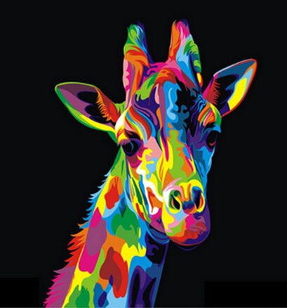 Diamantové maľovanie Žirafa D0856
