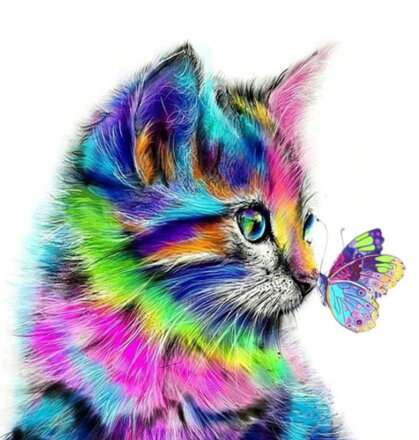 Malovanie podľa čísiel Mačička M3165YZ