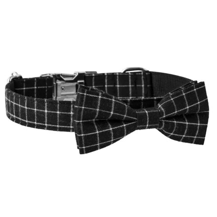 Motýlik pre psa P299 Black