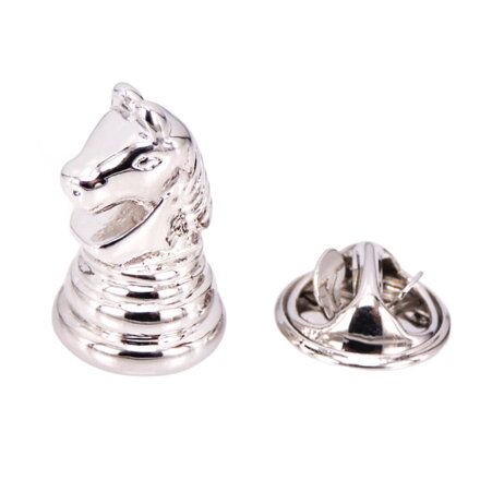 Brošňa do klopy Šachový kôň 30080