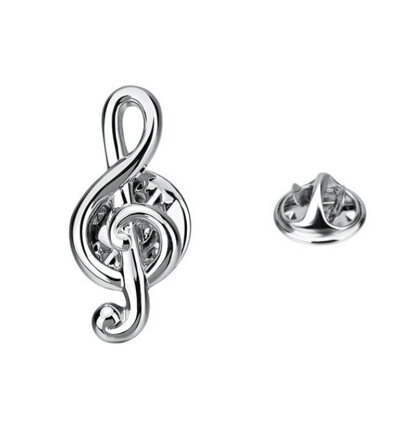 Brošňa do chlopne Husľový kľúč 34619