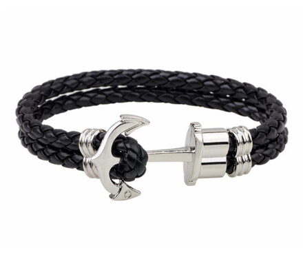 Kožený náramok Anchor 30161-10