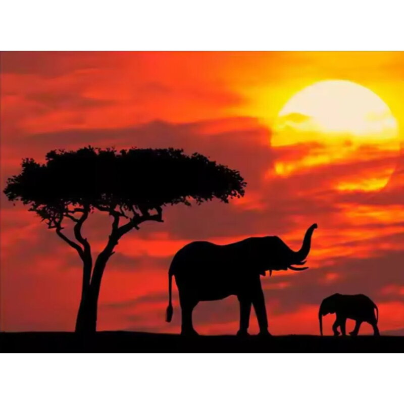 Malovanie podľa čísel Afrika M2303 Malovanie podľa čísel Afrika M2303