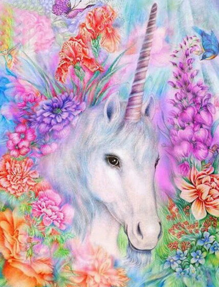 Malovanie podľa čísiel Jednorožec M99994