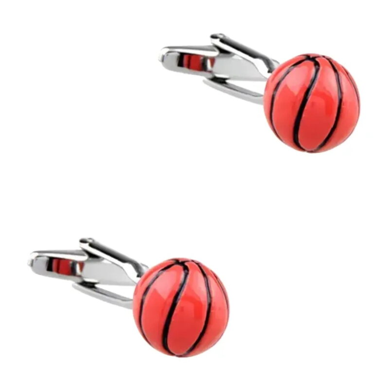 Manžetové gombíky basketbal loptičky 371413 Manžetové gombíky basketbal loptičky 371413