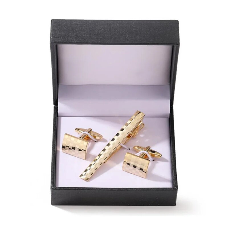 Manžetové gombíky a spona na kravatu 70942