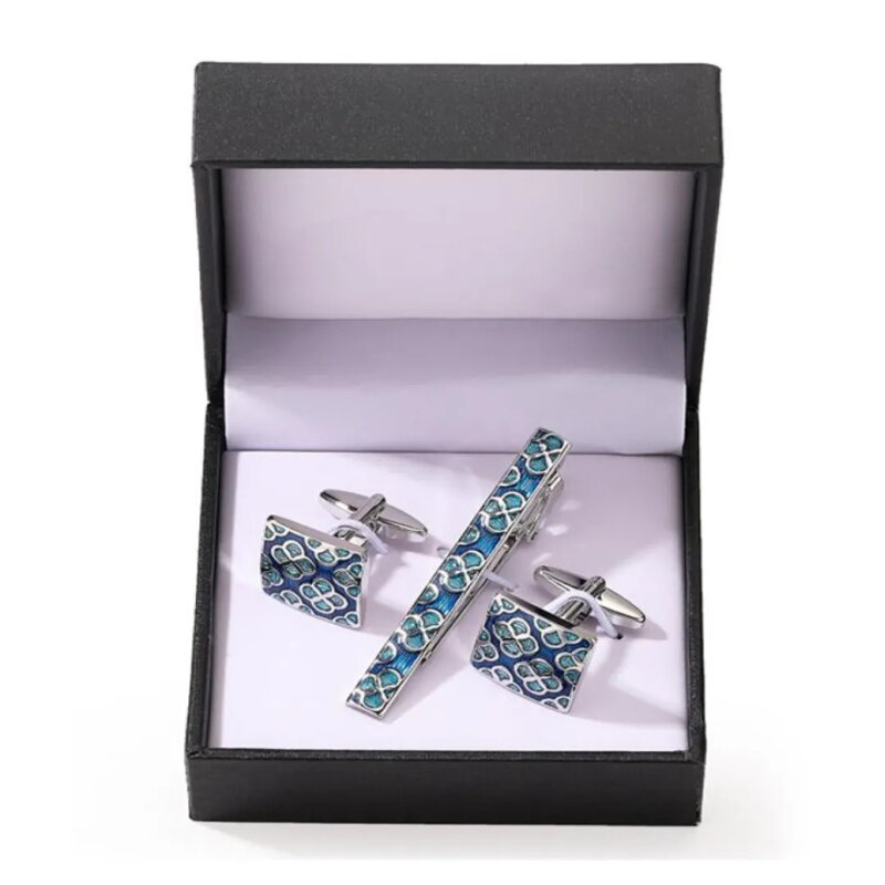 Manžetové gombíky a spona na kravatu 70943-18