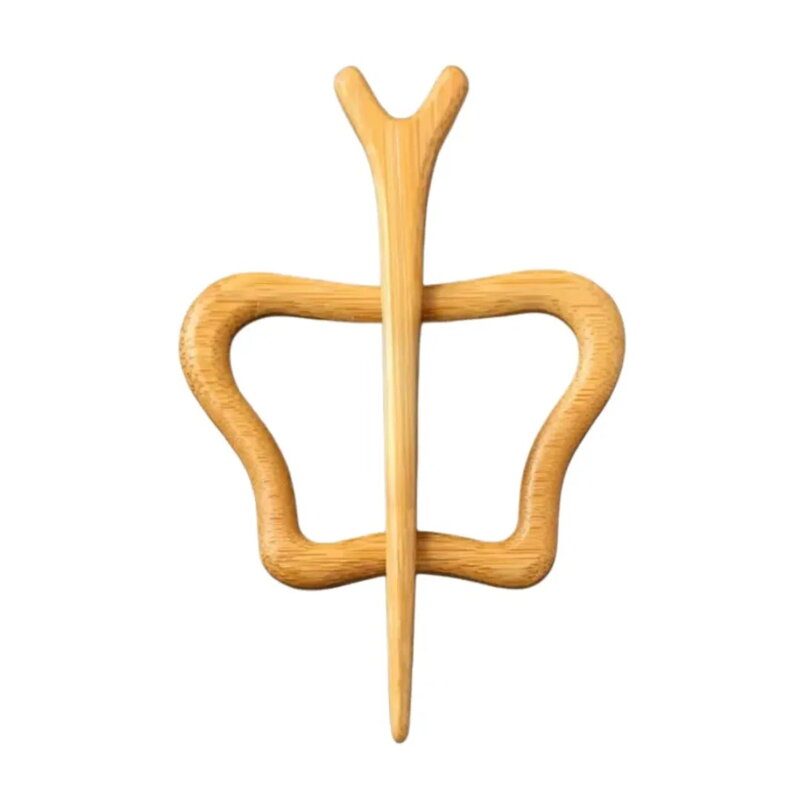 Drevená brošňa Motýľ 3912